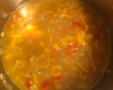 A picture of step 4 of Instant pot barley pilaf.