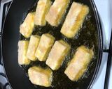 A picture of step 3 of Fried Goat Cheese with Toast.