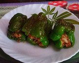 भरवा शिमला मिर्च (bharwa shimla mirch recipe in Hindi) रेसिपी चरण 5 फोटो