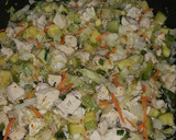 Foto del paso 2 de la receta: Trocitos de bagre con calabacitas y más verduras