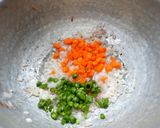 A picture of step 6 of Paneer fried rice for kids.