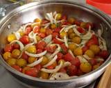 Easy One Pan Italian Dressing Roast Chicken + Fresh Tomato Sauce recipe step 2 photo