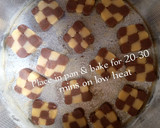 A picture of step 4 of Checkerboard cookies.