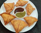 A picture of step 12 of Chatpatte Samose.