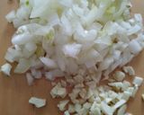 Tejfölös bableves recept fázis 3 fotója