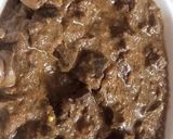 A picture of step 12 of Kaleji Liver Masala.