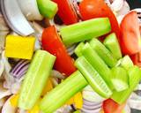 Hình bước làm 2 của món Mực Xào Thập Cẩm