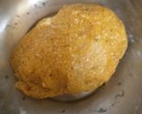 A picture of step 3 of Mathri.