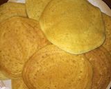 صورة لخطوة 2 من وصفة بان كيك بالشوكولاتة والفراولة 🥞