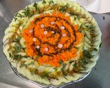 Une image de l'étape 10 de Salade de concombre et carottes au basilic crème de balsamique.