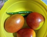A picture of step 3 of Gatte Ki Sabzi.