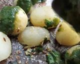 A picture of step 2 of Chutney Potatoes.