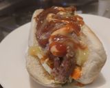 Foto del paso 8 de la receta: Sándwich de cerdo y ensalada fresca🥙🌯🍖