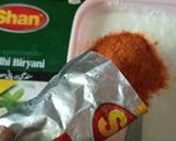 A picture of step 3 of Sindhi biryani.