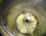 A picture of step 1 of Ghevar cake.