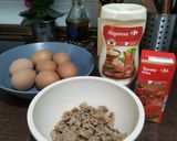 Foto del paso 1 de la receta: Huevos rellenos 🥚🥫