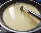 A picture of step 4 of Eggless bread pudding.