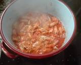 Foto del paso 4 de la receta Fabes con almejas, langostinos y gulas
