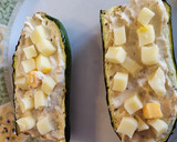 Foto del paso 7 de la receta: Calabacín gratinado con hummus y queso