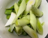 豆乾炒青蒜的食譜步驟1照片