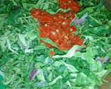 A picture of step 1 of Dambun Cabbage.