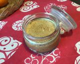 Une image de l'étape 7 de Sauce miel,cacahuètes,basilic pourpre et oignon nouveau.