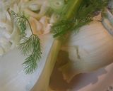 A picture of step 1 of Fennel Salad.