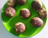 A picture of step 7 of Marble cupcakes# cupcakes contest #.