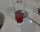 A picture of step 6 of Badaam pink lady shake.