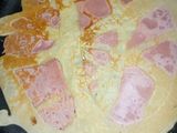 Strawberry and vanilla crepes