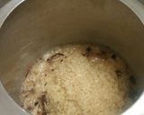 A picture of step 3 of Matar pulao.