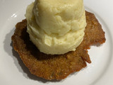 Milanesa con puré salsa y queso