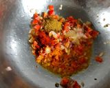 A picture of step 3 of Lasooni Dal Palak.