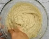 A picture of step 2 of Ripped banana balls.