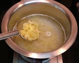 A picture of step 2 of Pasta Mango Sabja Pudding Parfait.