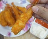 Foto langkah ke 7 dari resep Udang Tempura.