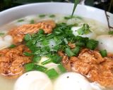 Hình bước làm 3 của món Nui nấu chả cá