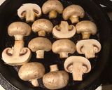 A picture of step 2 of California Farm Broiled in Butter Large White Button Mushrooms.