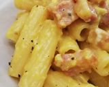 Foto del passaggio 2 della ricetta Tortiglioni cremosi alla carbonara