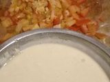 Crepe rellenos de jamón.queso.huevo y tomate