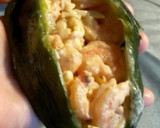 Foto del paso 6 de la receta: CHILES RELLENOS DE Camarón CON CREMA DE CHIPOTLE🌺