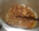 A picture of step 2 of Ugali/greens/wet beef.