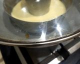 A picture of step 4 of Diet Vanilla T cake, without oven.