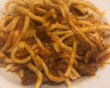 Foto del passaggio 1 della ricetta Spaghetti alla chitarra col ragù di rudinazzi