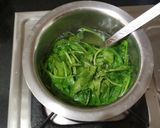 A picture of step 2 of Spinach Soup.