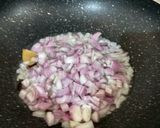 A picture of step 4 of Chole Pav Chaat.