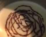 A picture of step 3 of Vanilla-Mango Panna Cotta & Coffee/Espresso Panna Cotta.