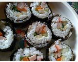 Foto langkah ke 6 dari resep Kimbab sederhana.