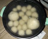 Foto langkah ke 3 dari resep Cilok Abon Bumbu Kacang.