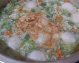 Cara Membuat Sup bakso ayam sayur 3